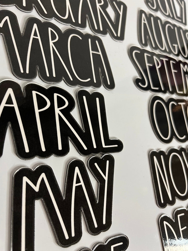 Month Magnets