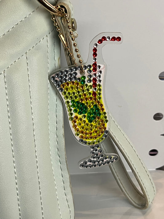 Minty Drink Keychain