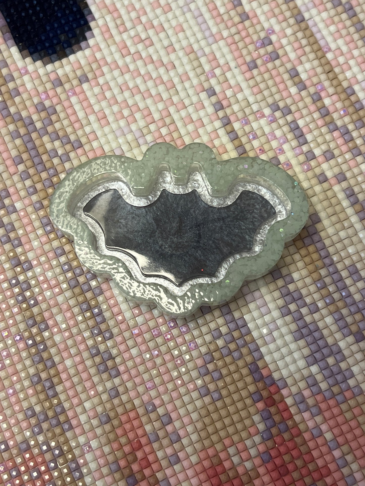 Resin Bat Trash Tray Cover Minder