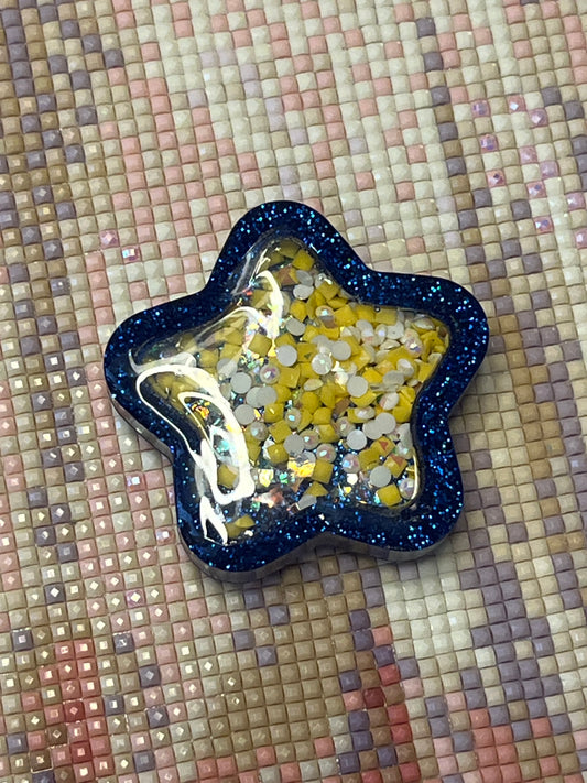 Resin Dry Shaker Blue Star Cover Minder