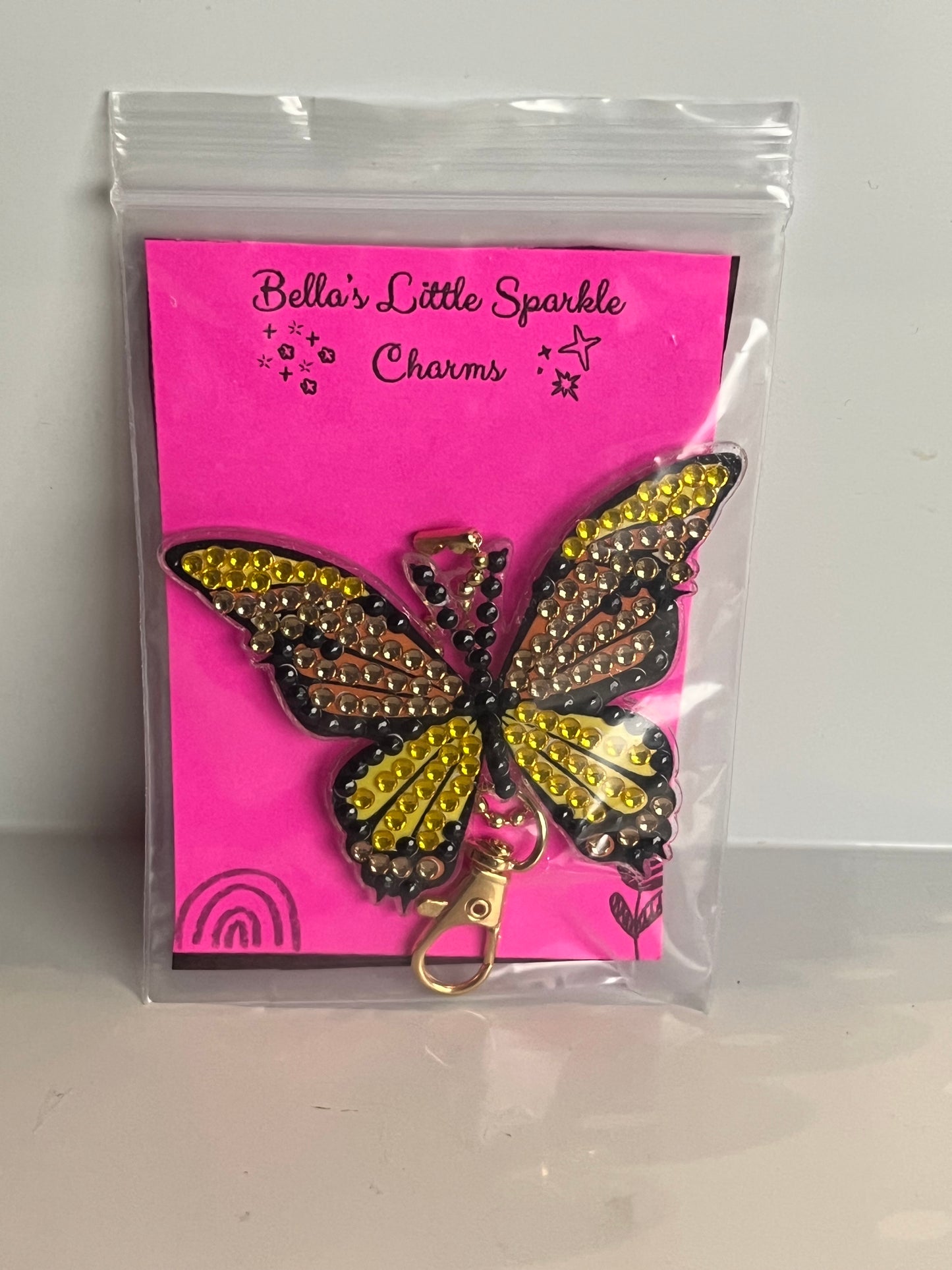 Monarch Butterfly Keychain