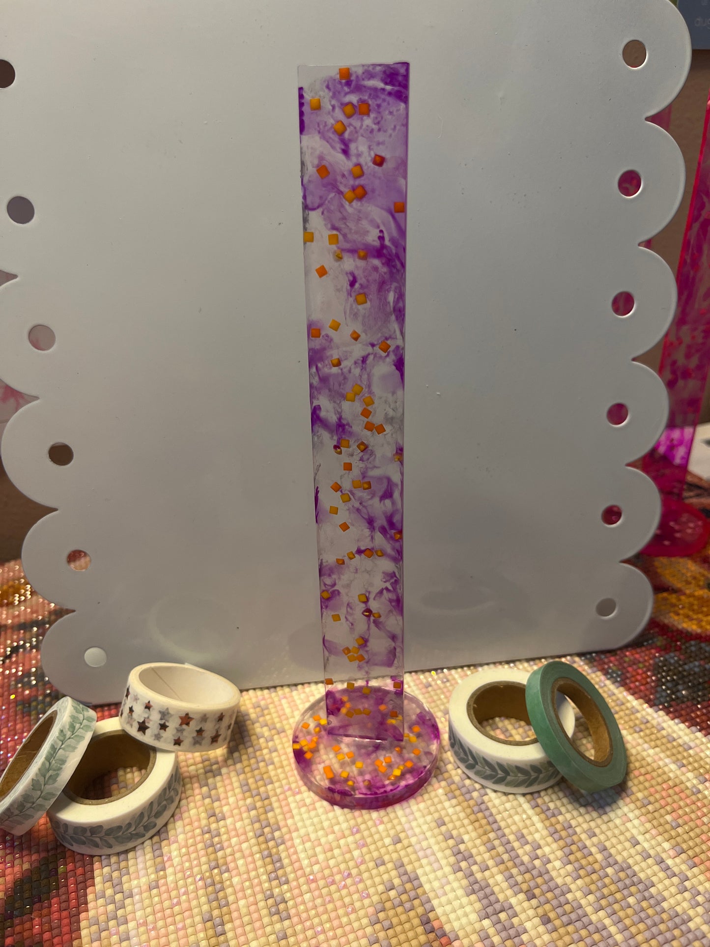 Resin Washi Tape Holder – “Display Your Creativity in Style!”