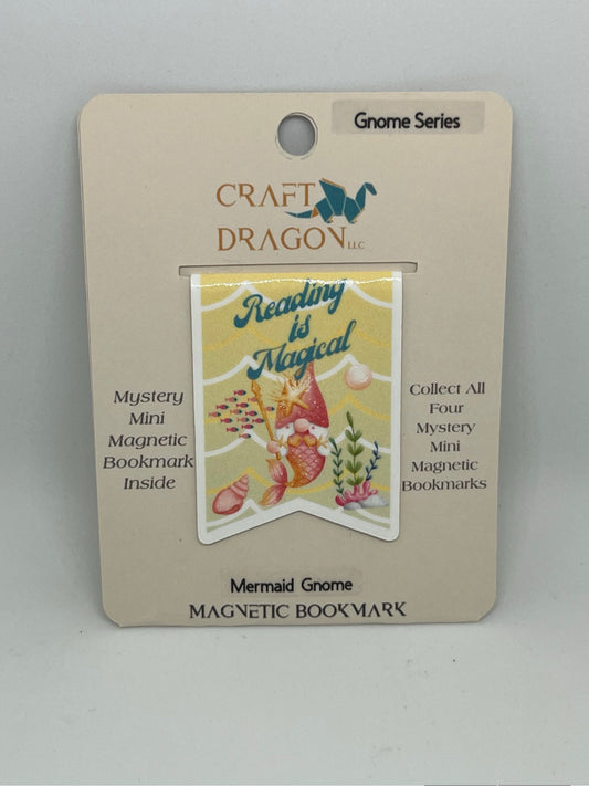 ✨CLEARANCE: Mermaid Gnome Magnetic Bookmark – Limited Quantity!✨