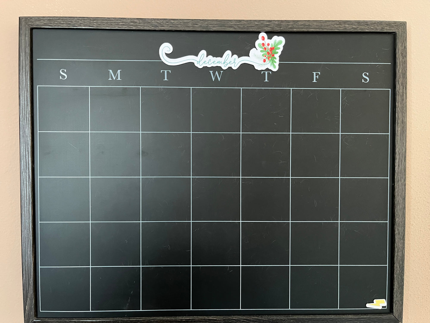 Flower Birth Month Calendar Magnets // Planner Months Magnets // Colorful Calendar Magnet Months