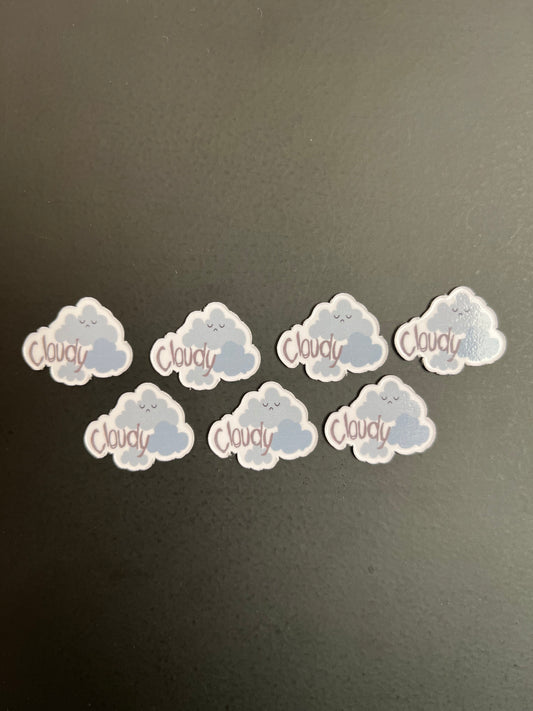 Weather Magnet Set – Cloudy