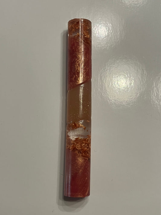 Rose Gold Diamond Art Pen Blank – 3/4" x 5 1/4