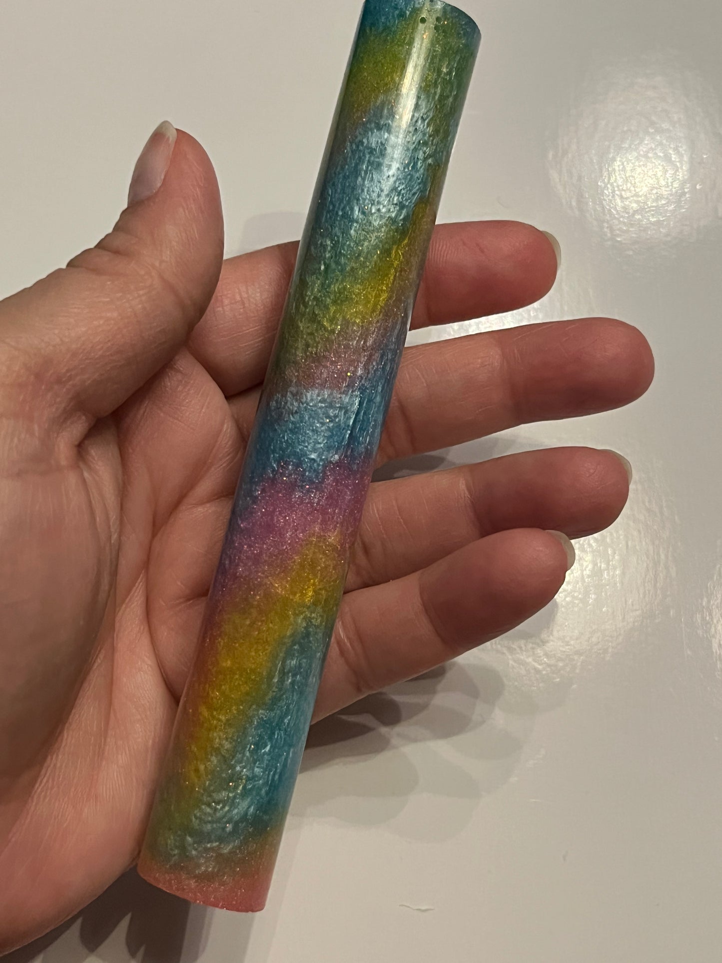 Resin Pastel Diamond Art Pen Blank – 3/4" x 5 1/4