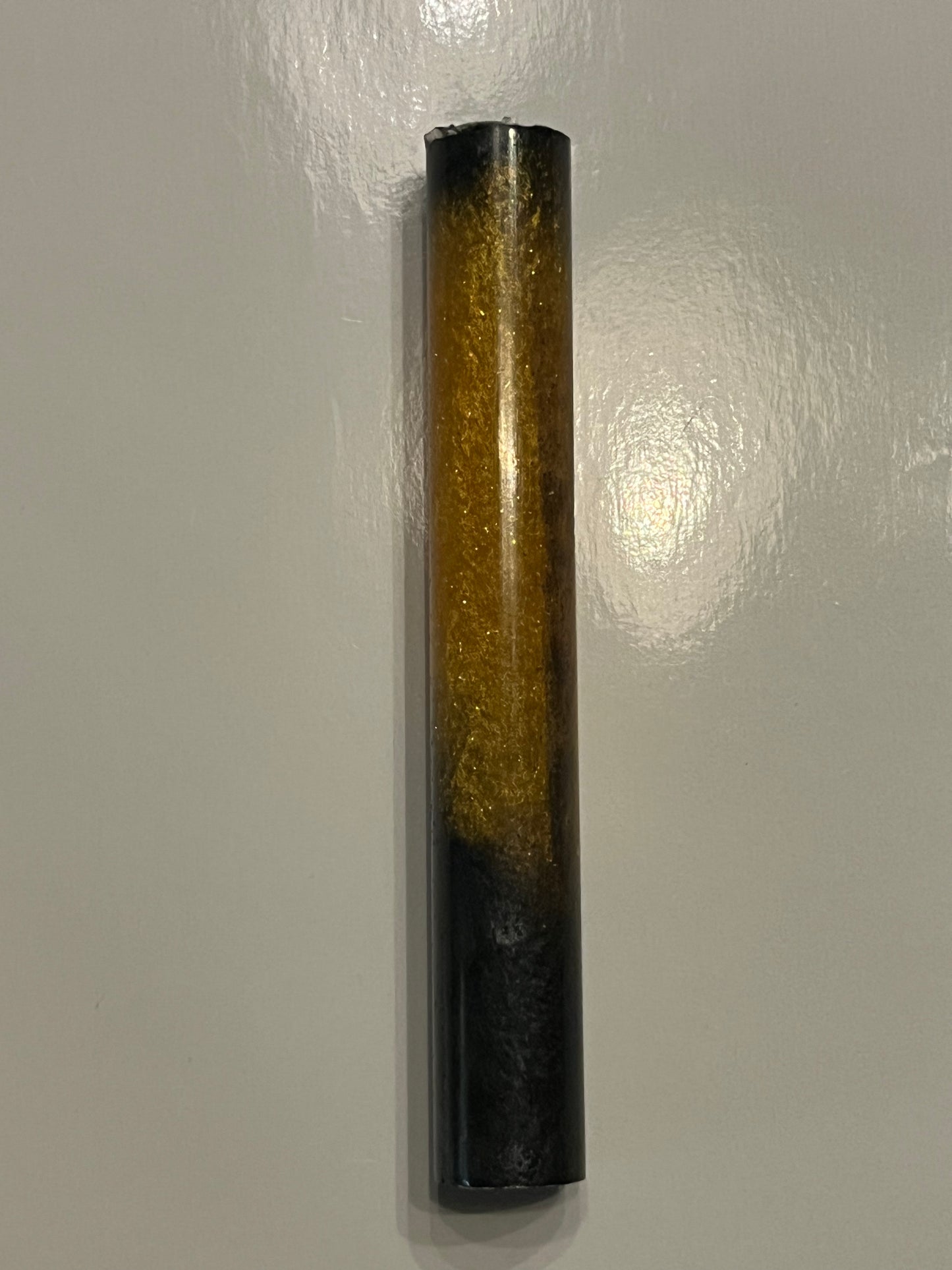 Black and Gold Diamond Art Pen Blank – 3/4" x 5 1/4