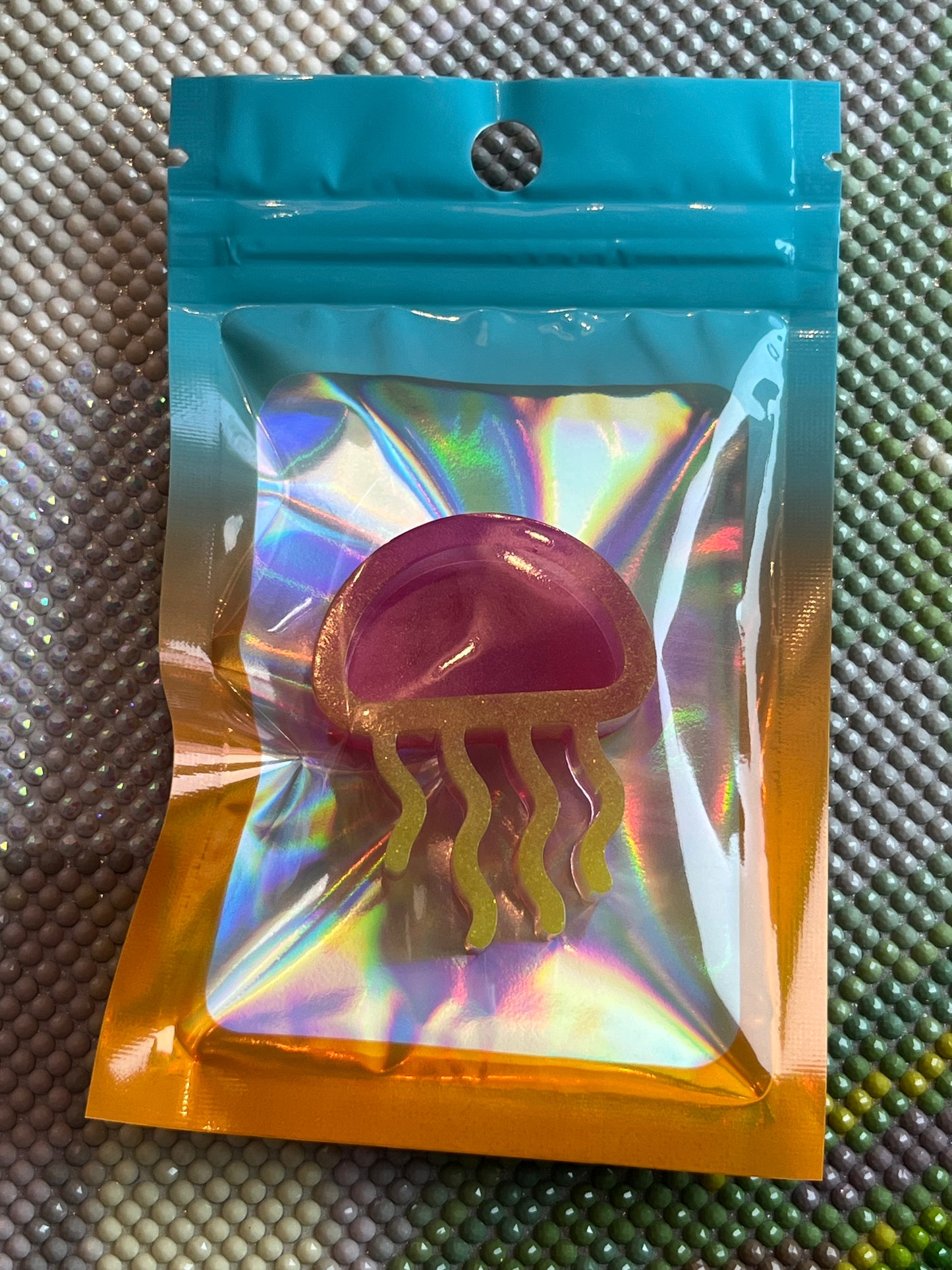 Glow Jellyfish Trash Tray Cover Minder