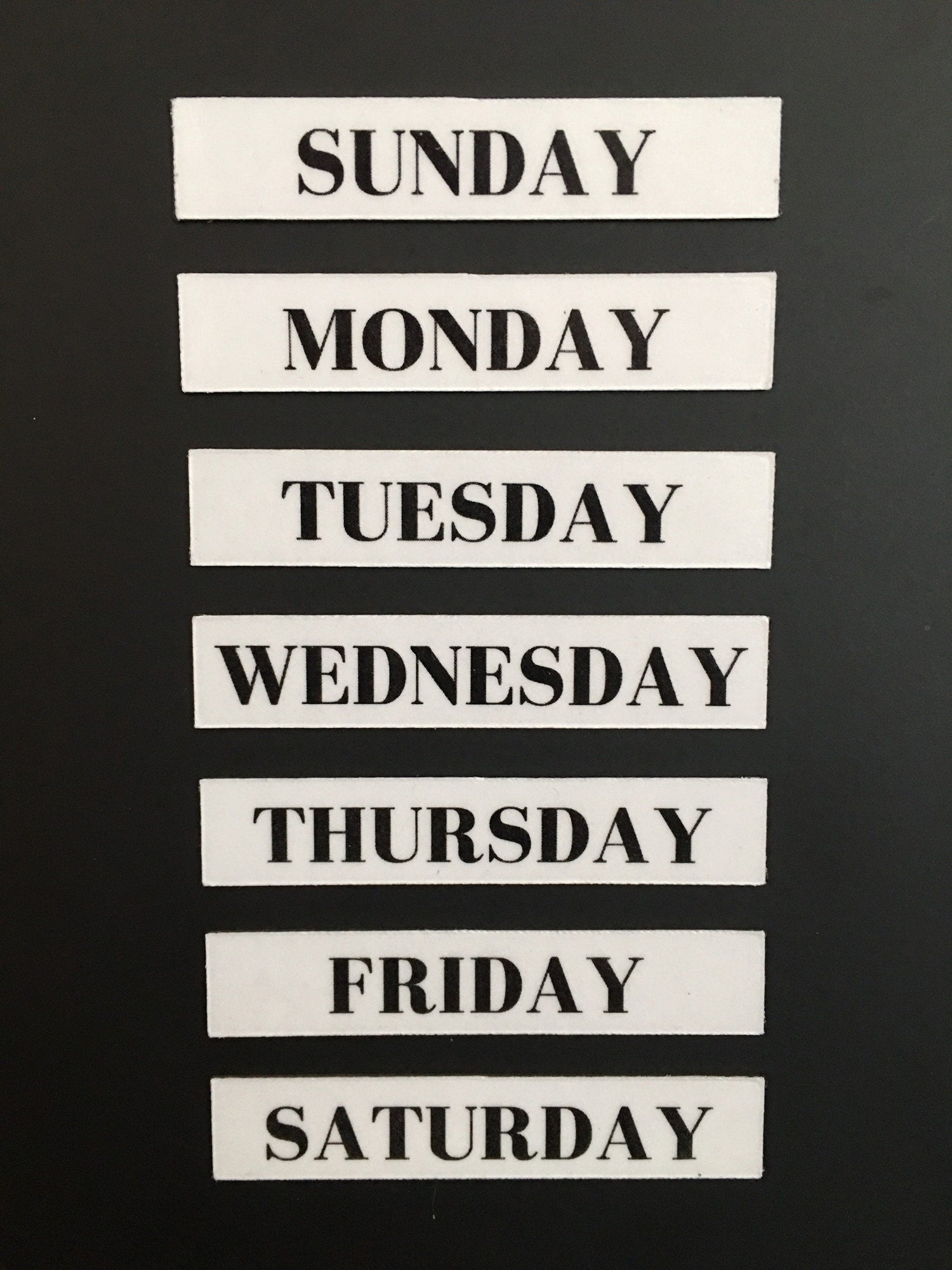Weekly Magnets