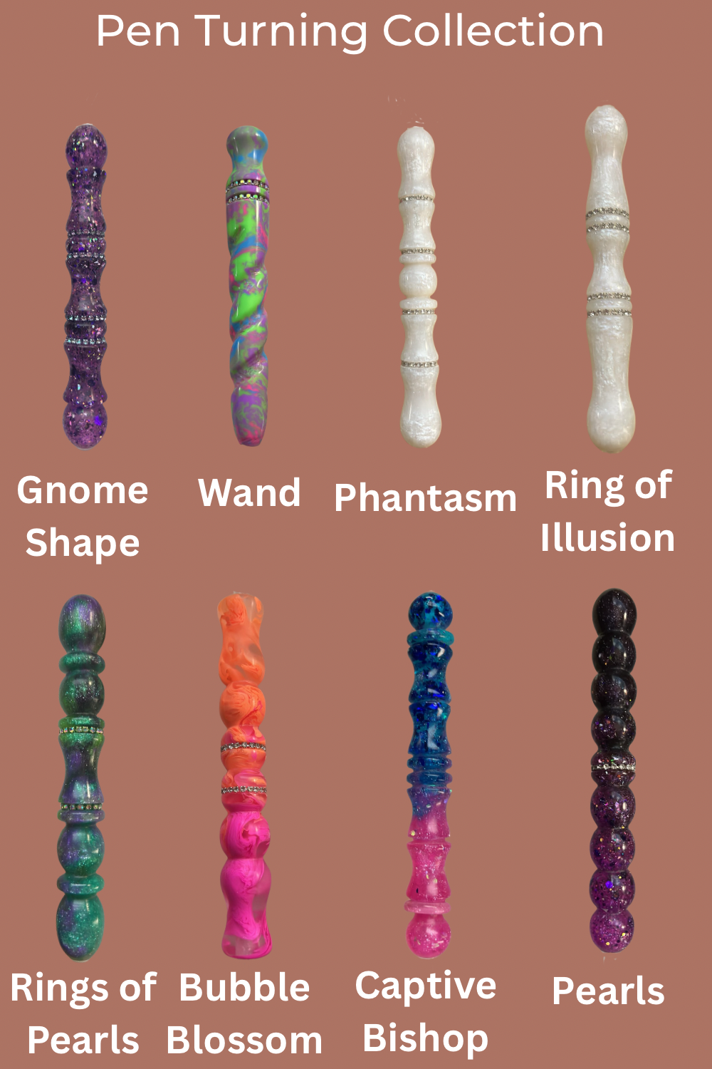 Lassen Lathe Works Turning Service for Pen Blanks - Must Purchase a Blank from This Shop First