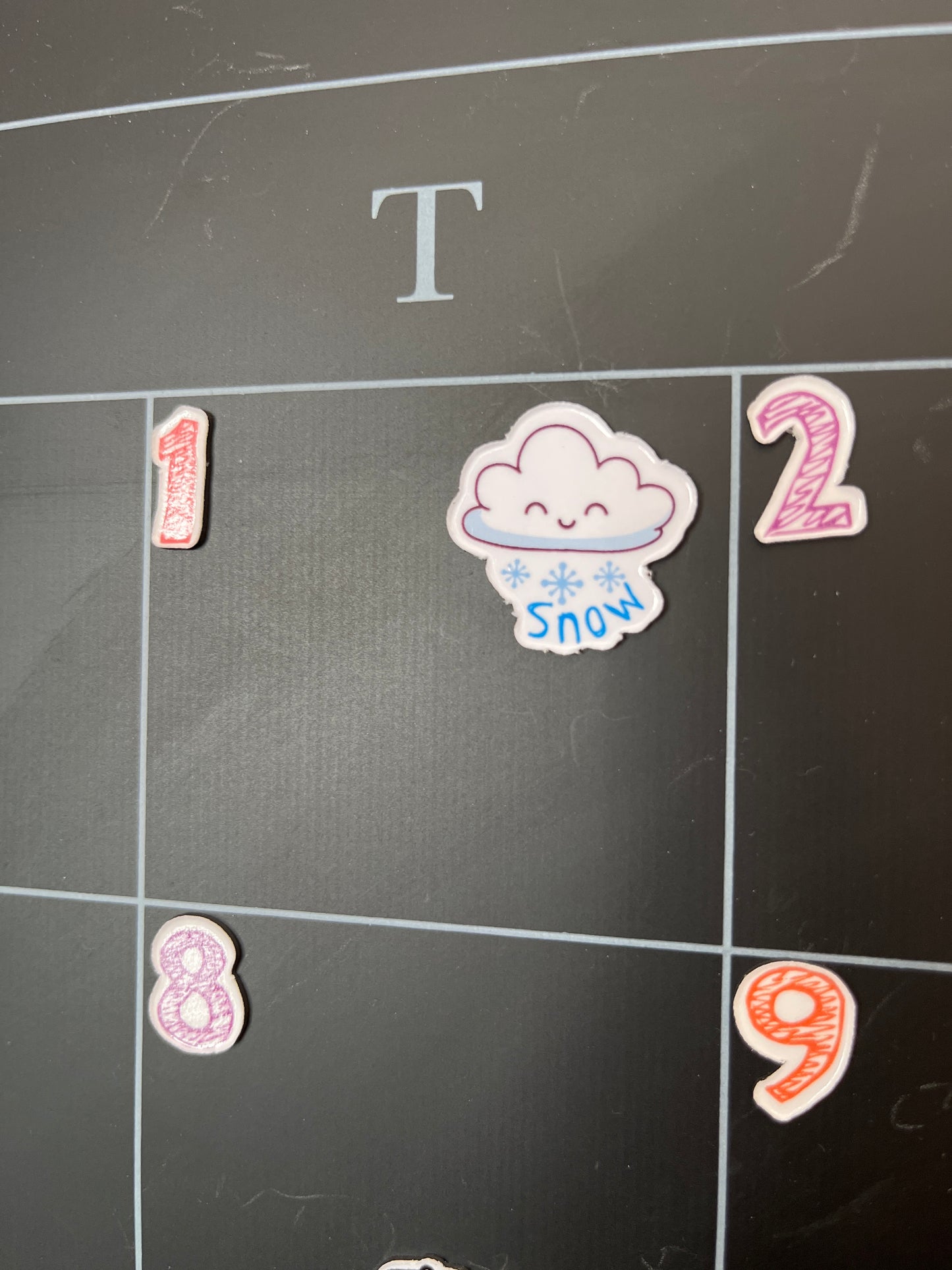 Weather Magnet Set – Snow