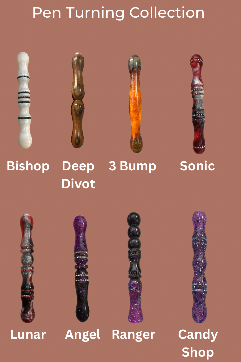 Lassen Lathe Works Turning Service for Pen Blanks - Must Purchase a Blank from This Shop First