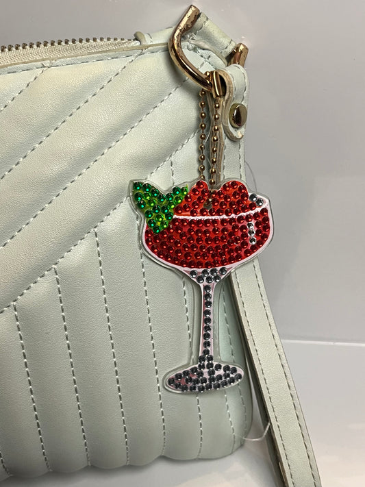 Cherry Drink Keychain
