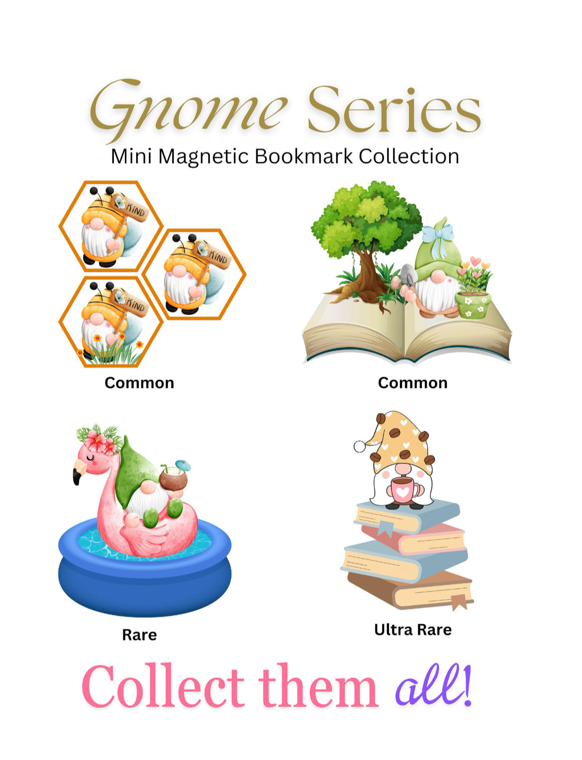 ✨CLEARANCE: Mermaid Gnome Magnetic Bookmark – Limited Quantity!✨