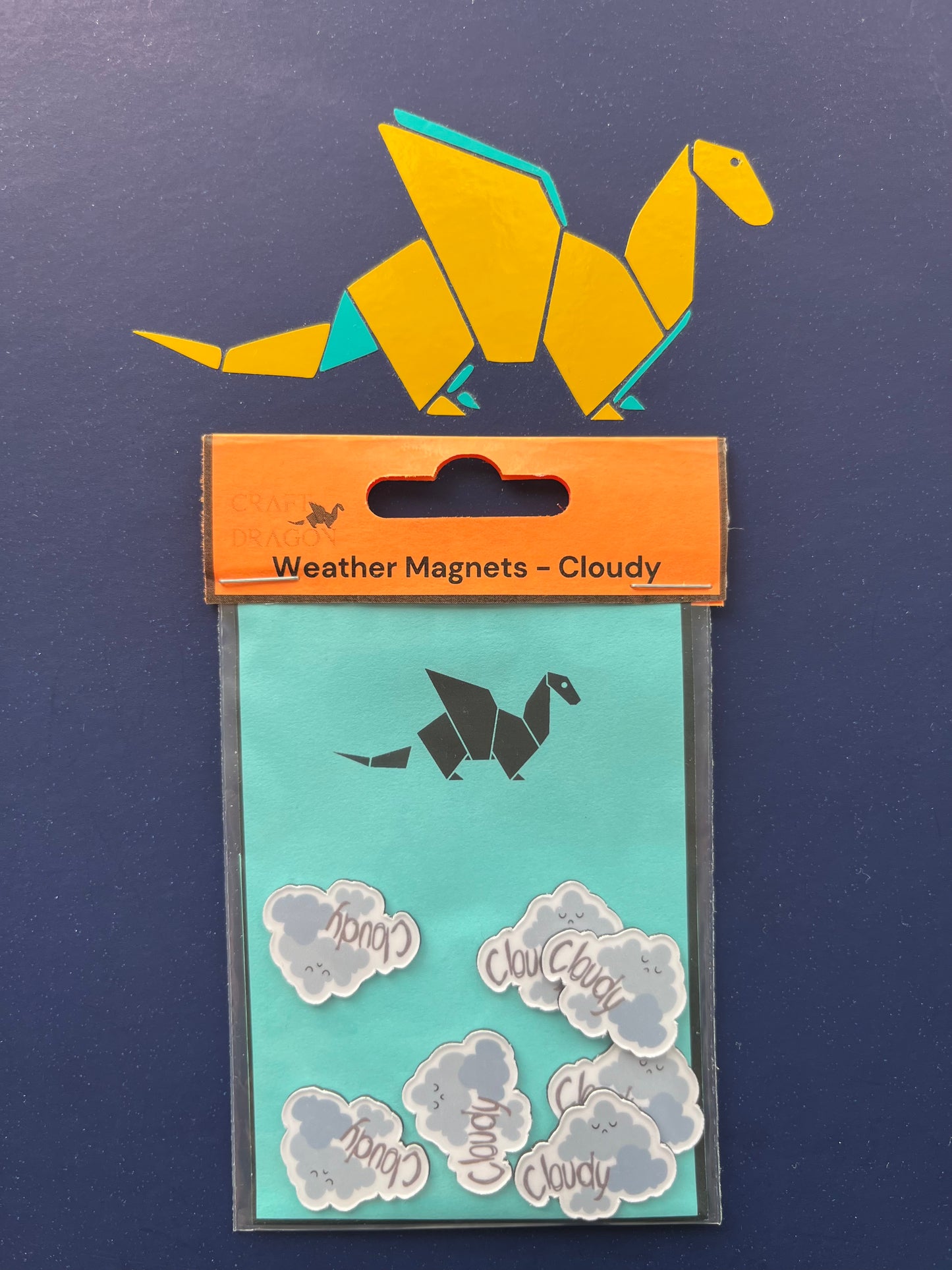 Weather Magnet Set – Cloudy