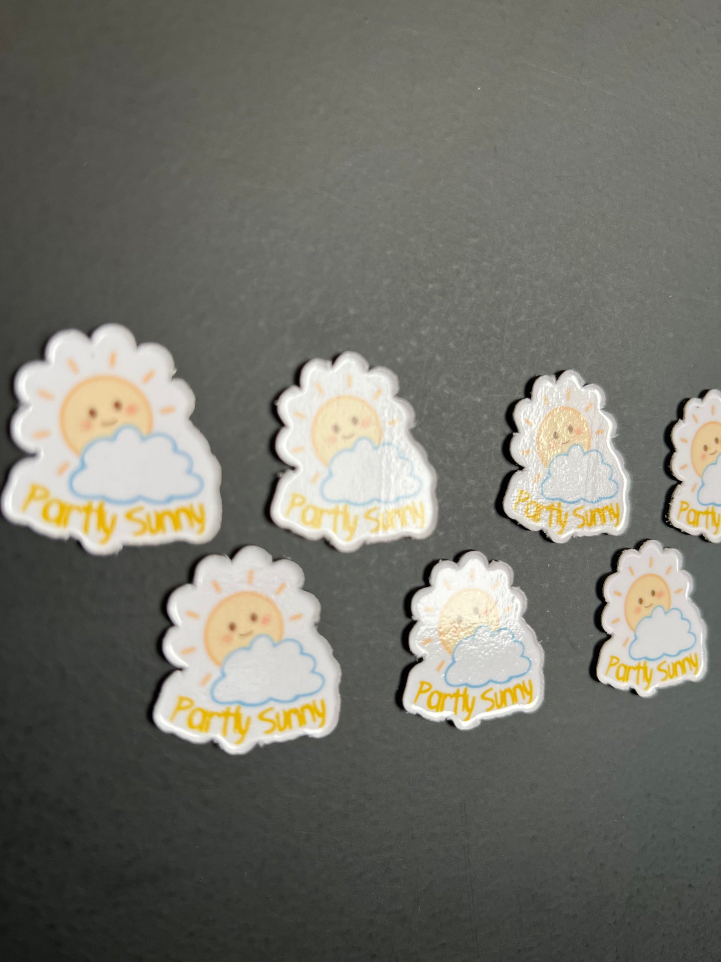 Weather Magnet Set – Partly Sunny