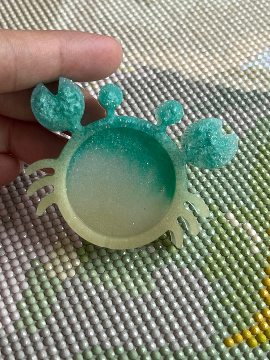 Beach Crab Trash Tray Cover Minder