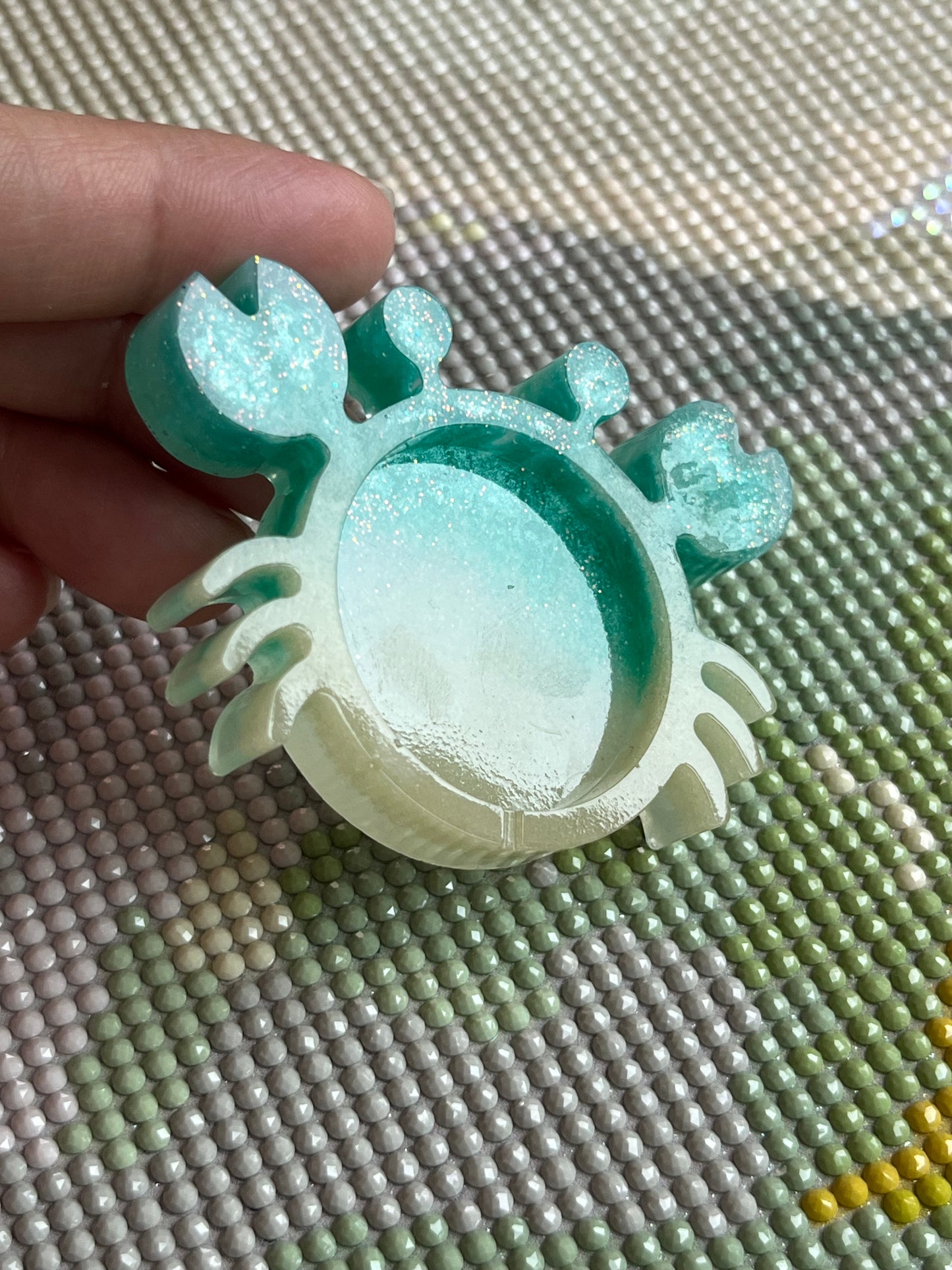 Beach Crab Trash Tray Cover Minder