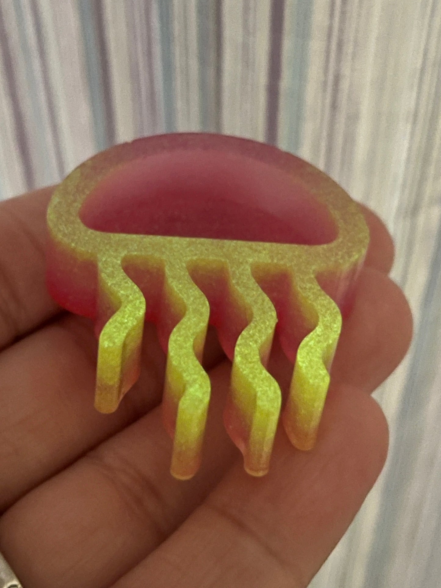 Glow Jellyfish Trash Tray Cover Minder