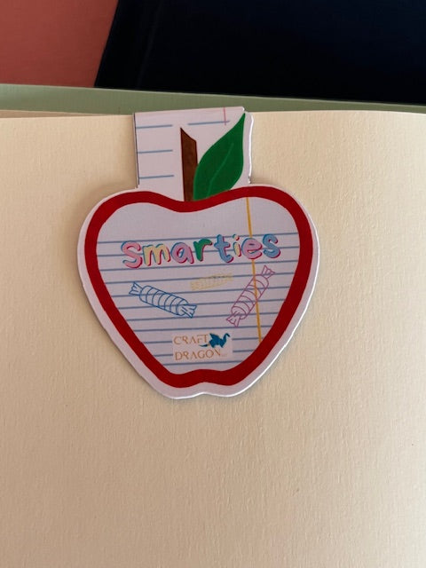 🍎 Teacher Candy Joke Magnetic Bookmark – Cute & Funny Gift for Teachers