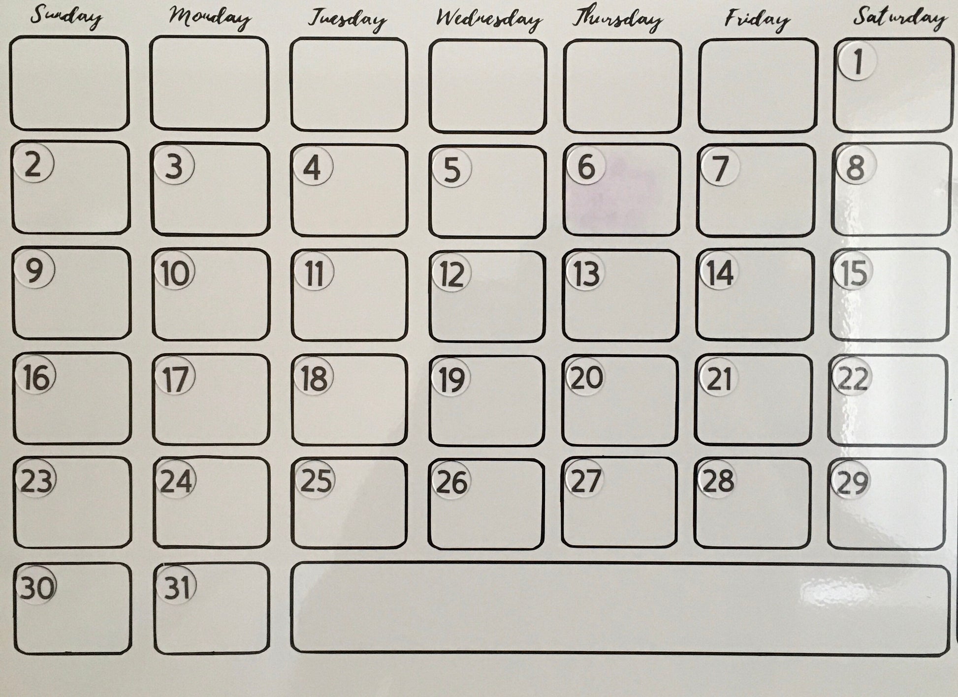 Number Magnets for Magnetic Calendar // Best Seller Magnet Numbers - DM Sans